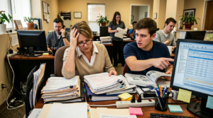 A financial comparison chart showing the visible cost of billing salaries versus the hidden expenses of recruitment, software, and training.